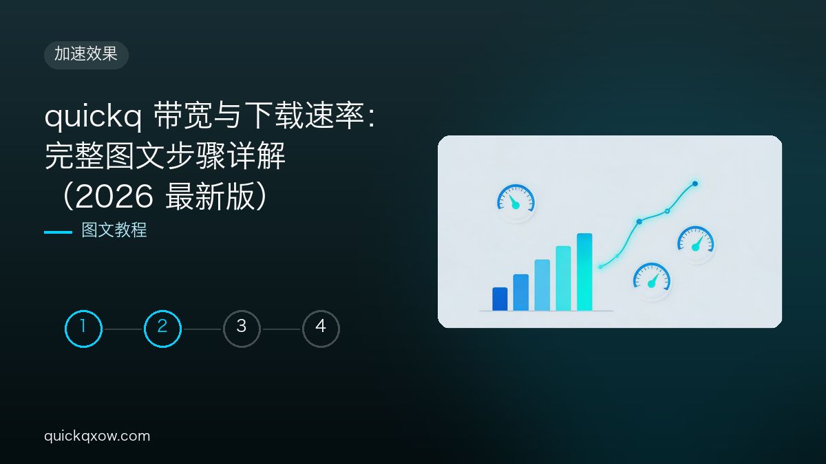quickq 带宽与下载速率：完整图文步骤详解（2026 最新版）