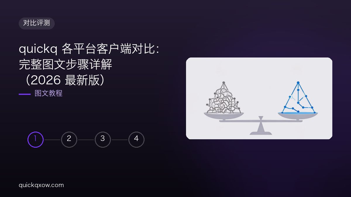 quickq 各平台客户端对比：完整图文步骤详解（2026 最新版）