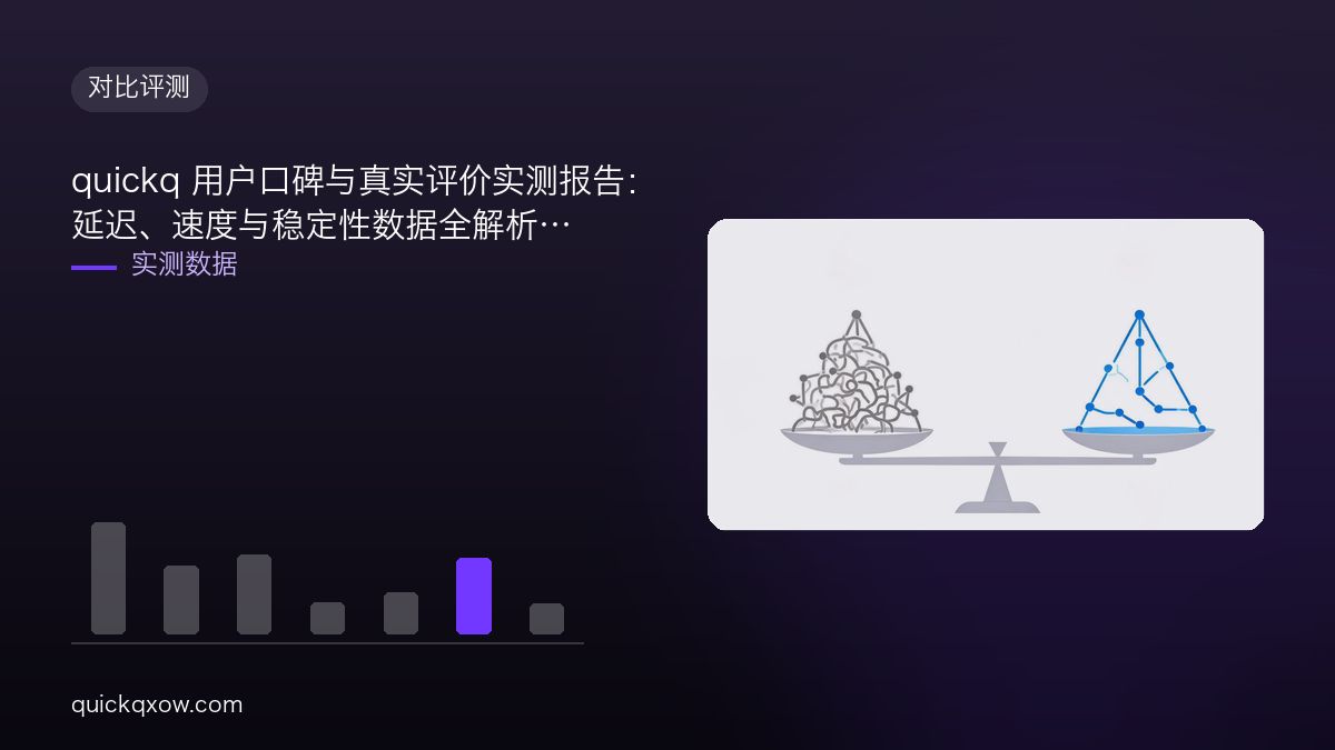 quickq 用户口碑与真实评价实测报告：延迟、速度与稳定性数据全解析