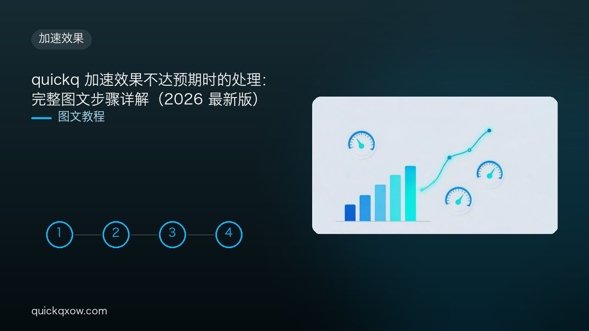 quickq 加速效果不达预期时的处理：完整图文步骤详解（2026 最新版）