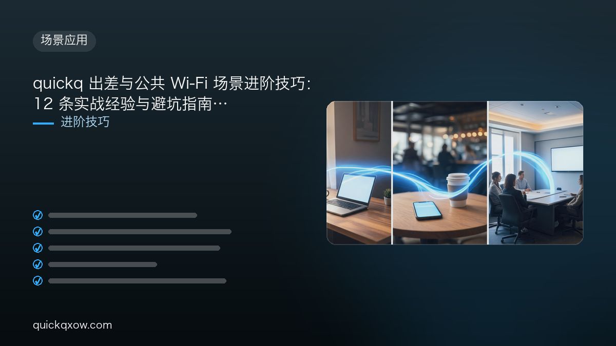 quickq 出差与公共 Wi-Fi 场景进阶技巧：12 条实战经验与避坑指南