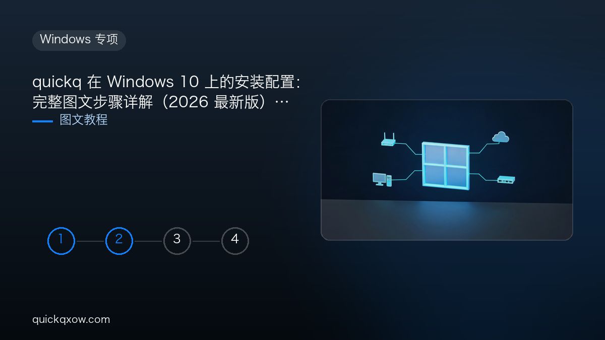 quickq 在 Windows 10 上的安装配置：完整图文步骤详解（2026 最新版）