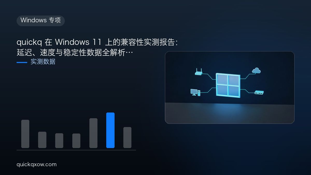 quickq 在 Windows 11 上的兼容性实测报告：延迟、速度与稳定性数据全解析