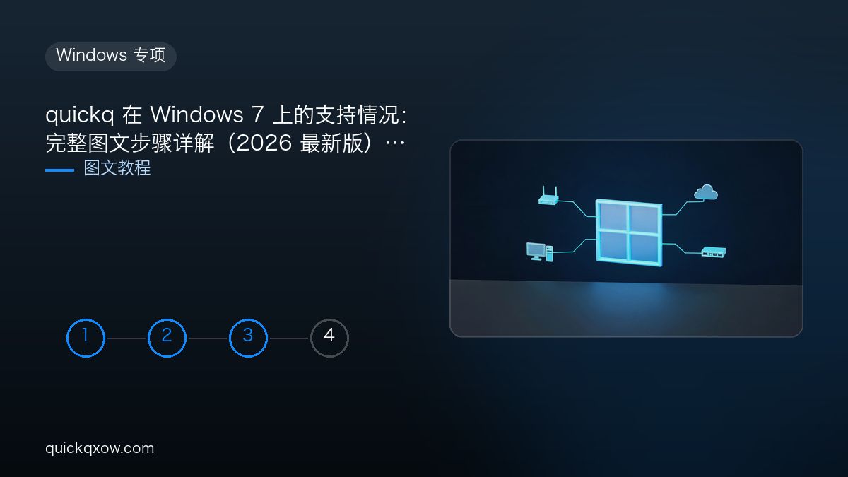 quickq 在 Windows 7 上的支持情况：完整图文步骤详解（2026 最新版）