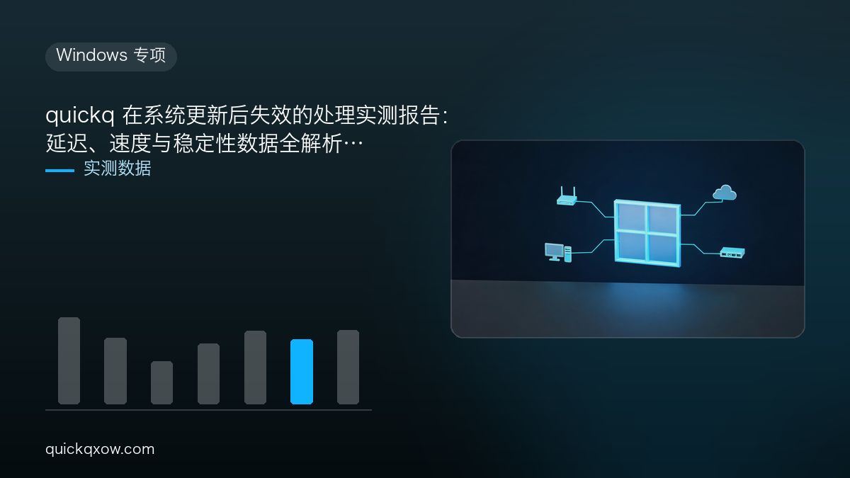 quickq 在系统更新后失效的处理实测报告：延迟、速度与稳定性数据全解析